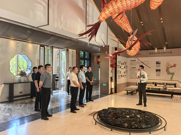 壽縣縣委常委、副縣長房鯤鵬一行到訪省健康養(yǎng)老公司