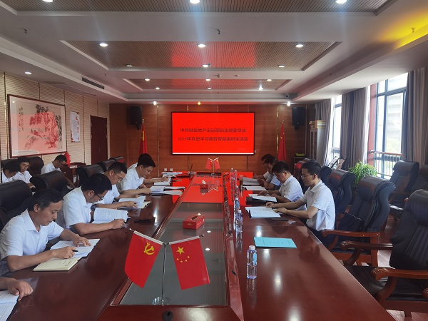 高廣飛督導(dǎo)徽鹽地產(chǎn)集團(tuán)定遠(yuǎn)項(xiàng)目黨支部組織生活會